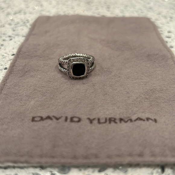 David Yurman Jewelry - David Yurman Albion Ring Black Onyx Size 5.5